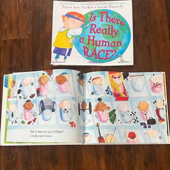 5/$10 Kids Picture Books | Is There Really a Human Race? by Jamie Lee Curtis - Picture 11 of 12